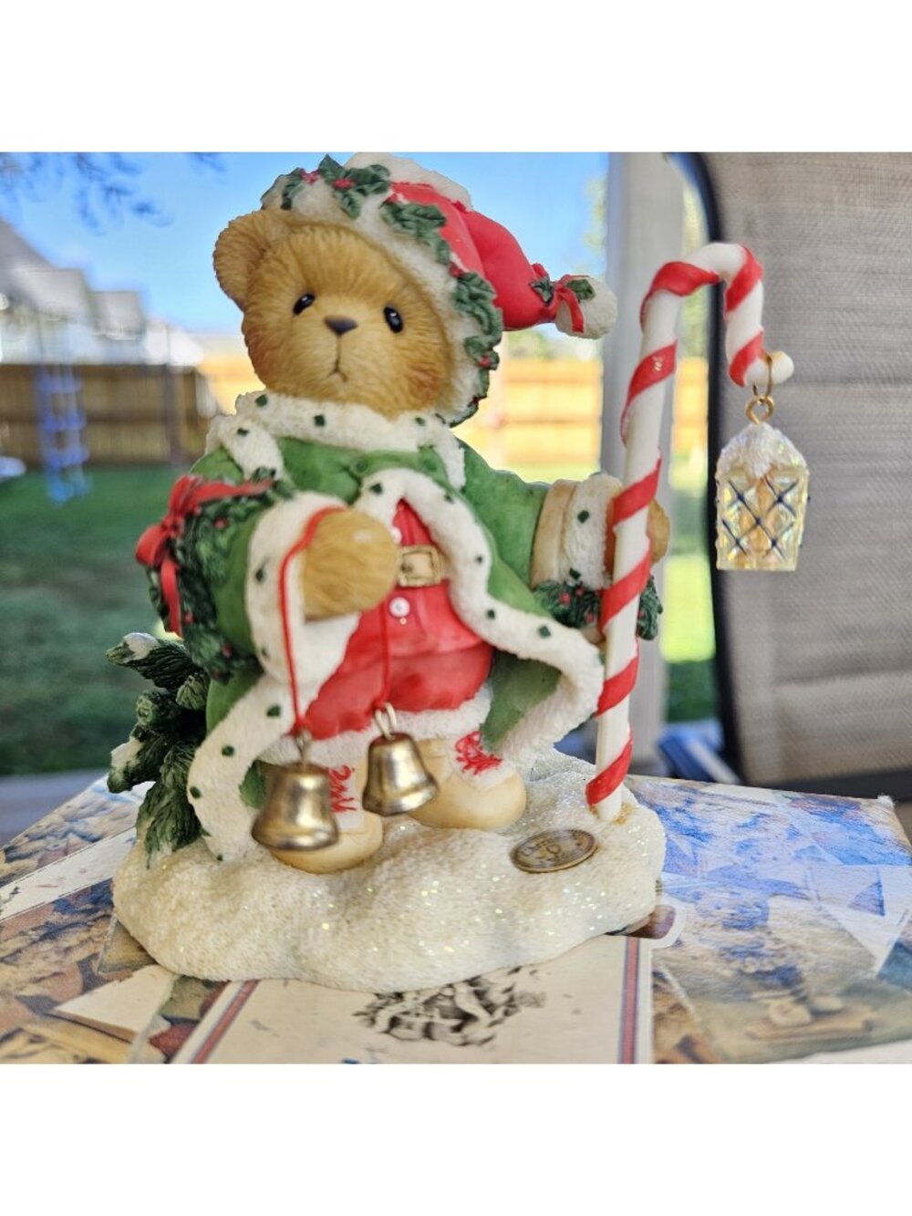 Cherished Teddies Wolfgang The Spirit Of Christmas Enesco Original Box Signed